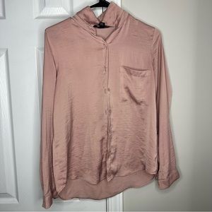 Peach Button Down Shirt
